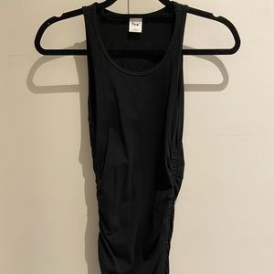 Aritzia TNA gathered mini dress